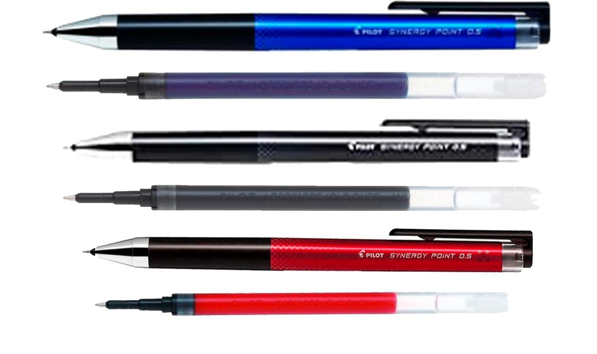 PILOT BOLIGRAFO SYNERGY RETRACTIL POINT TRAZO 0,5MM Y RECAMBIO