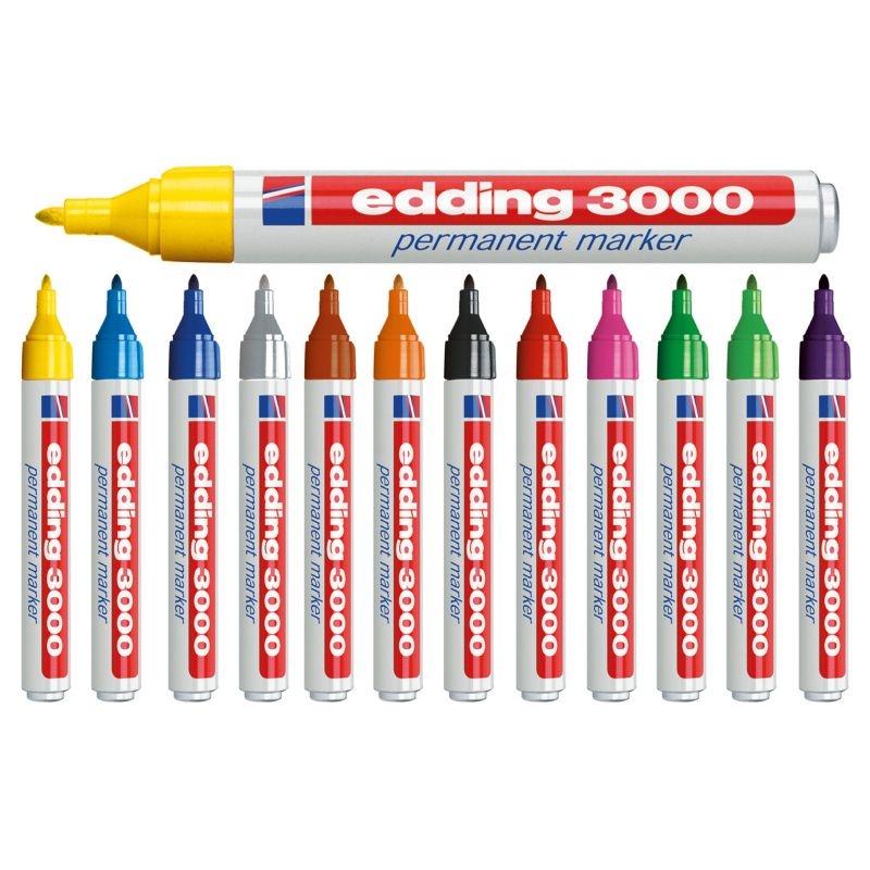 EDDING ROTULADOR 3000 - REDONDO 1'5 a 3 mm.