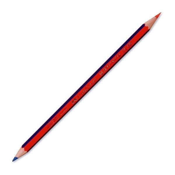 FABER LAPIZ BICOLOR 2160 RB / ROJO-AZUL