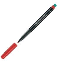 FABER ROTULADOR "OH-LUX" M  PERMANENTE ROJO