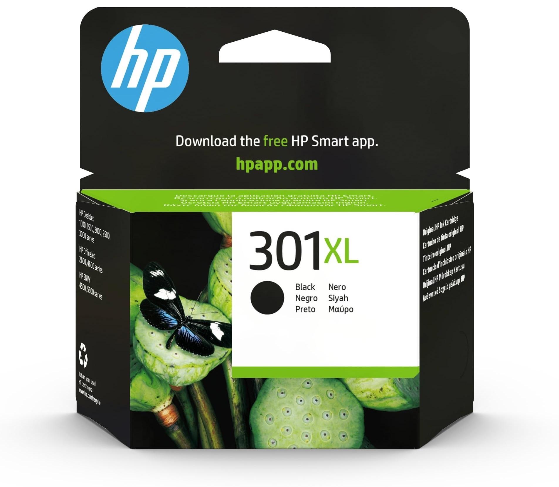 H.P. CARTUCHO CH563EE Nº 301XL