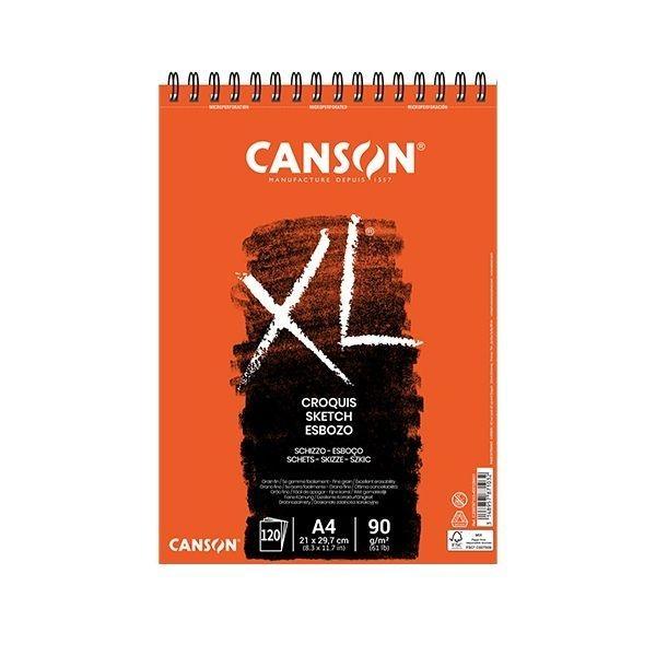 CANSON ALBUM XL CROQUIS ESPIRAL MICROPERFORADO