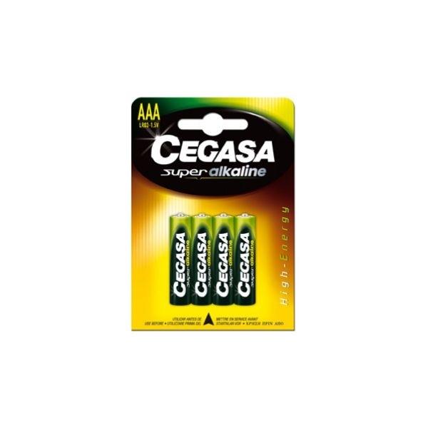 CEGASA PILA LR 03 AAA PACK 4 SUPER ALCALINA