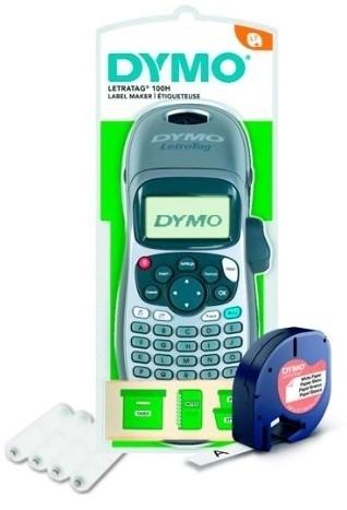 DYMO ROTULADORA LETRATAG LT 100H EN CAJA PILAS INCLUIDAS