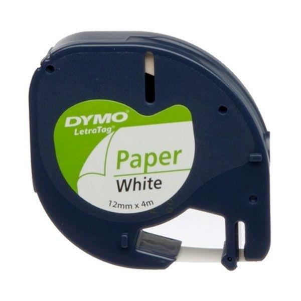 DYMO CINTA LETRATAG 91200 PAPEL BLANCA