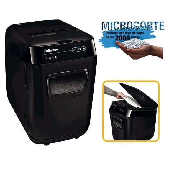 FELLOWES DESTRUCTORA 200M MICROCORTE AUTOMAX