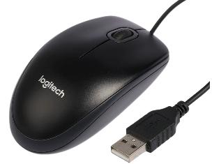 LOGITECH RATON B100 OPTICAL USB NEGRO 910-003357