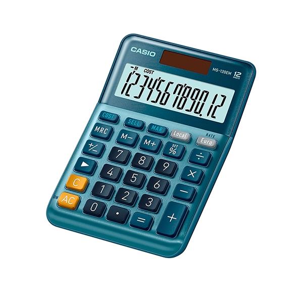 CASIO CALCULADORA MS-120EM 12 DIG.