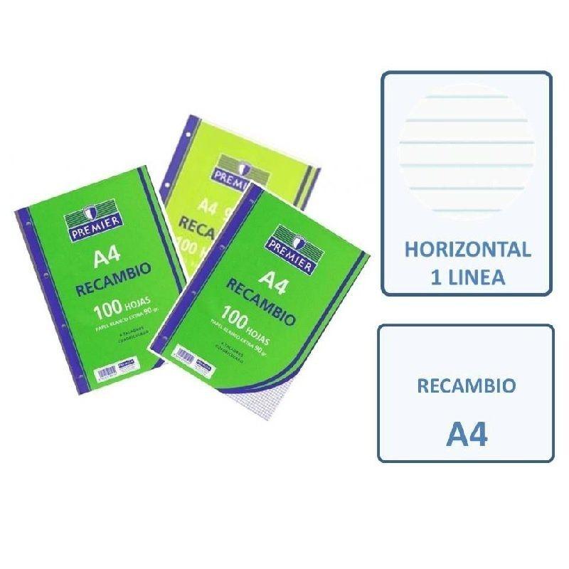 ZORRILLA RECAMBIO FOLIO PAUTA 4T