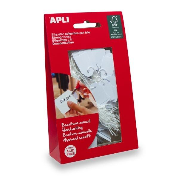 APLI ETIQ. COLGANTE 07011 C/100 22X35MM.