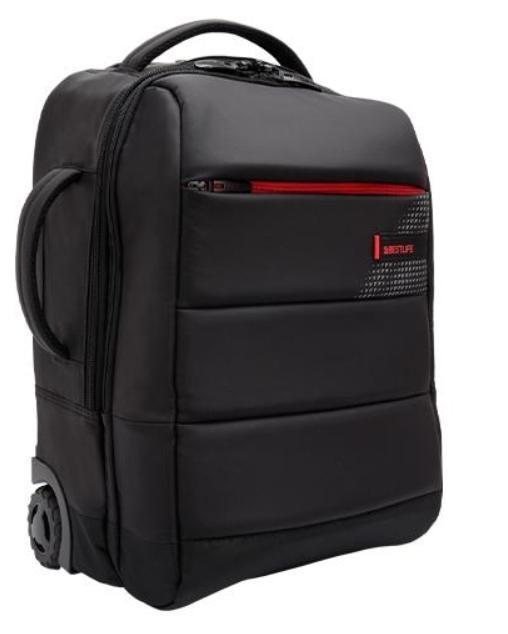 BESTLIFE MALETIN TROLLEY CPLUS 15,6'' - COLOR NEGRO