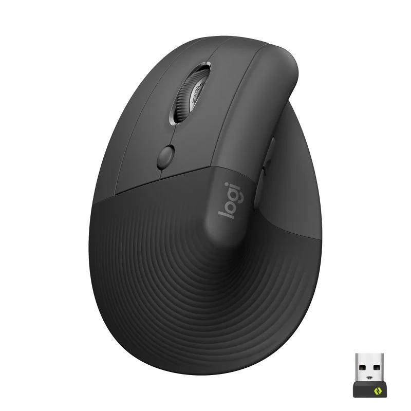 LOGITECH RATON INALAMBRICO LIFT VERTICAL 6 BOTONES