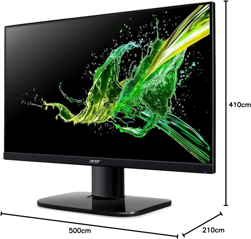 ACER MONITOR KA240YHBI - 23,8''  NEGRO/PLATA