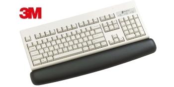 3M REPOSAMUÑECAS TECLADO  WR320LE PIEL NEGRA