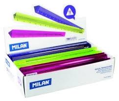 MILAN REGLA TRIANGULAR 15 CM. COLORES