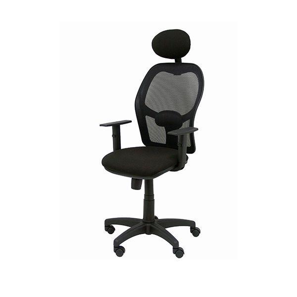 PYQ SILLA ANTHONY-ALOCEN SINCRO CON CABECERO Y BRAZOS NEGRO