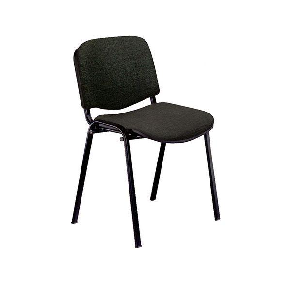 UNISIT SILLA CONFIDENTE CLASSICAL-DADO TAPIZADO NEGRO