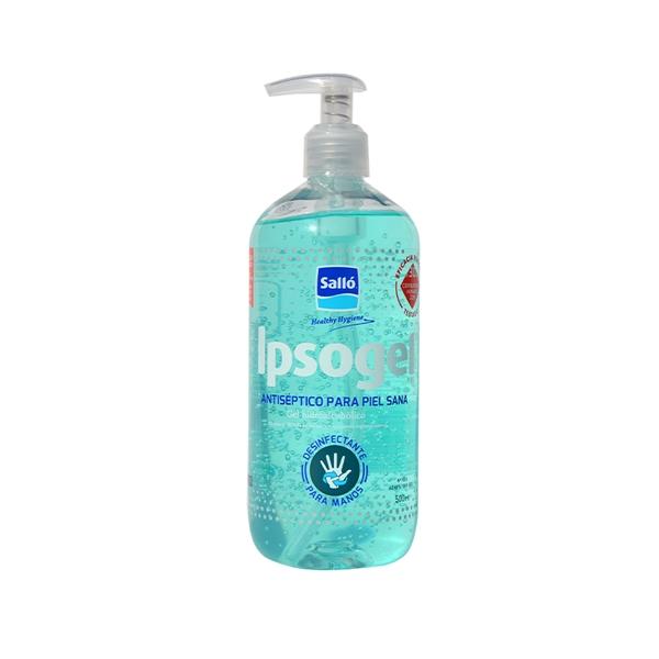 IPSOGEL GEL HIDROALCOHOLICO PLUS 500 ML.