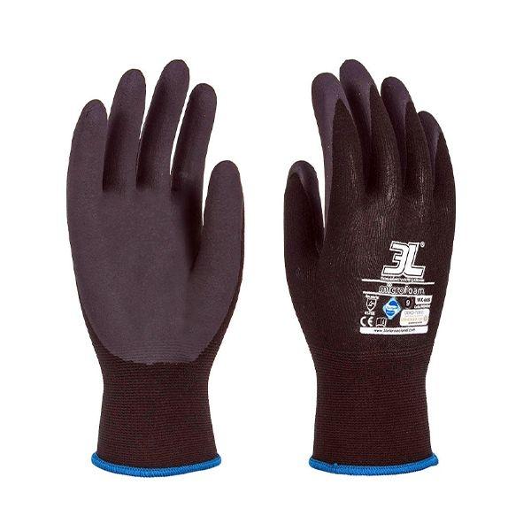 GUANTES NITRILO MICROFOAM 3L TALLA 7